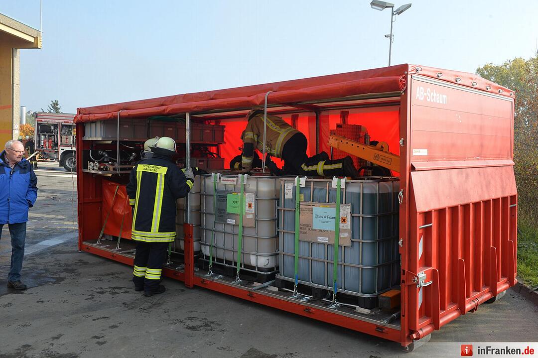 Brand in Müllheizkraftwerk