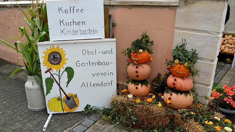 Eindrücke vom Kürbisfest in Altendorf. Foto: Andrea Spörlein