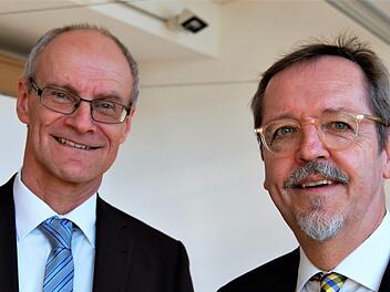 Die hauptamtlichen Vorstände Alex Iffert (links) und Jochen Keßler-Rosa  Foto: Sigismund von Dobschütz