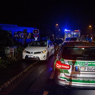 Kollision an Bahnübergang in Coburg