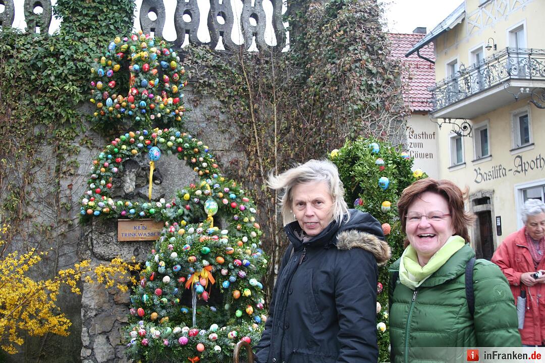 Osterbrunnen in der Fränkischen Schweiz