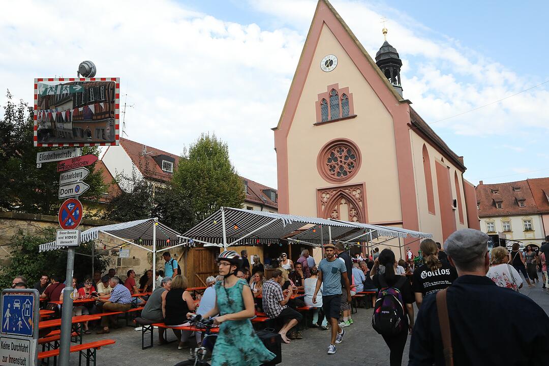 Bamberg; erster Tag mit Bieranstich der Sandkirchweih; Foto: Barbara Herbst