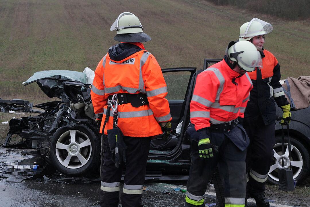 Schwerer Verkehrsunfall in Karlstadt
