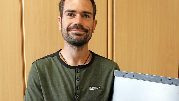 Für eine Chancengleichheit im Home Schooling stellt die Grund- und Mittelschule Windheim Laptops zur Verfügung.  Foto: pr