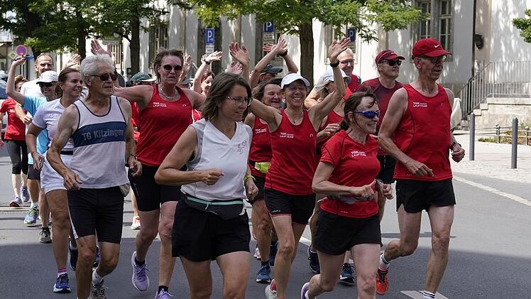 Kitzingen: Stern- und Staffellauf der TGK - so verlief die Jubil&auml;umsveranstaltung