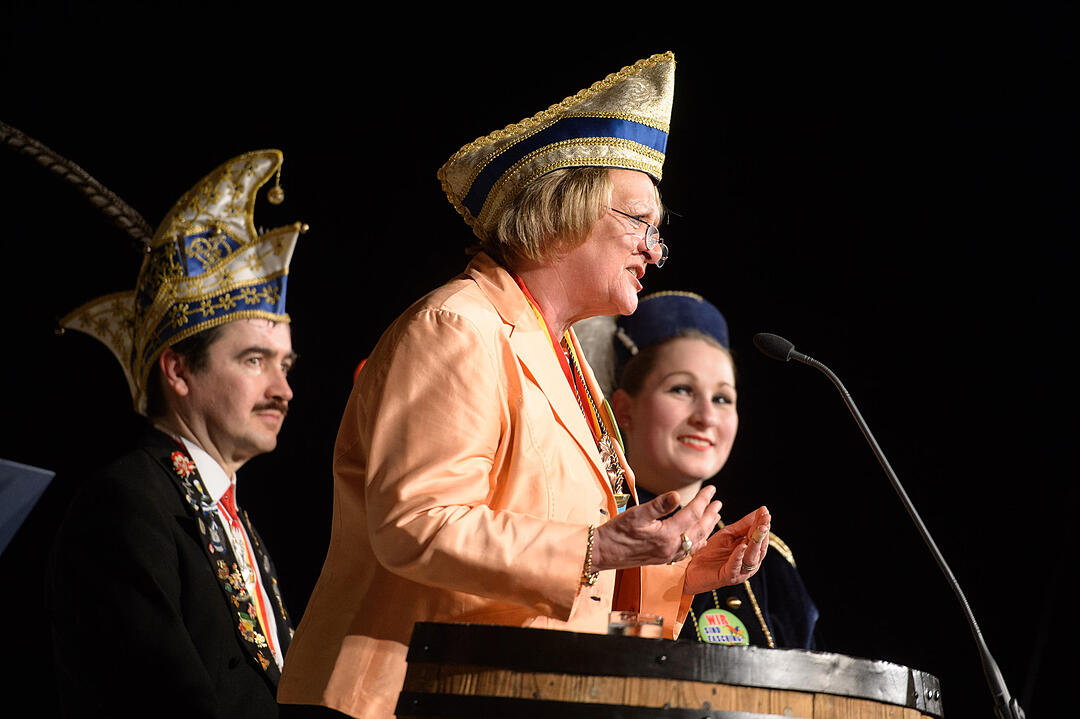 Kitzinger Narren verleihen Schlappmaulorden
