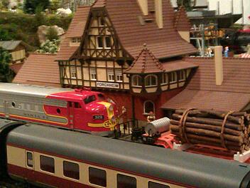 Die Eisenbahn-Ausstellung in Forchheim Foto: rm