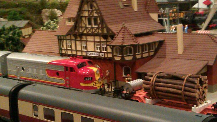 Die Eisenbahn-Ausstellung in Forchheim Foto: rm