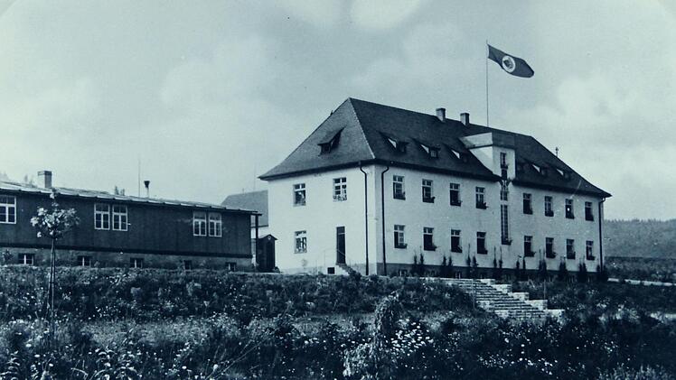 Die Polizeischule Ebermannstadt (Ansichtskarte circa 1939) Repro: Franze