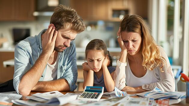 Familie, Geld, Steuern, Gebühren, Haushalt