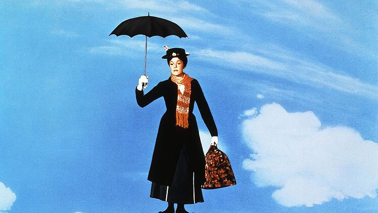 "Mary Poppins" kam 1964 in die Kinos und machte Julie Andrews weltberühmt. Für ihre Performance wurde sie mit dem Oscar als beste Hauptdarstellerin ausgezeichnet.