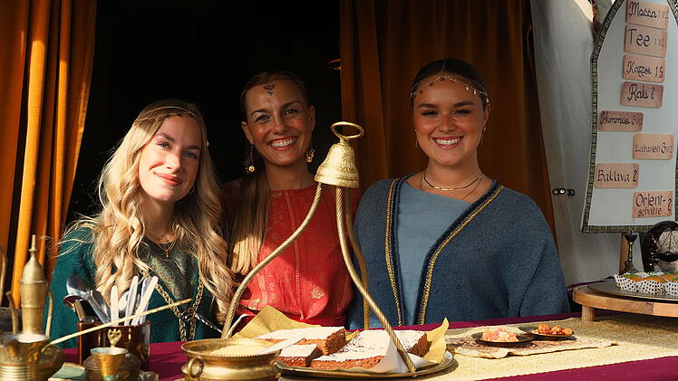 Botenlauben-Festspiele in Bad Kissingen - Bilder vom Mittelalterfest