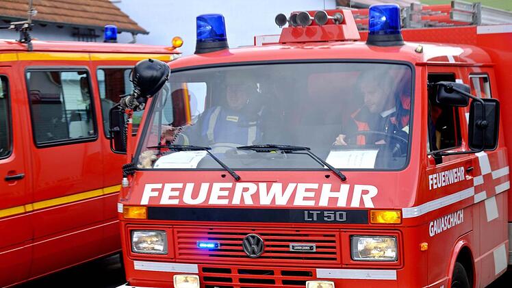 Großübung in Obereschenbach. Foto: Gerd Schaar