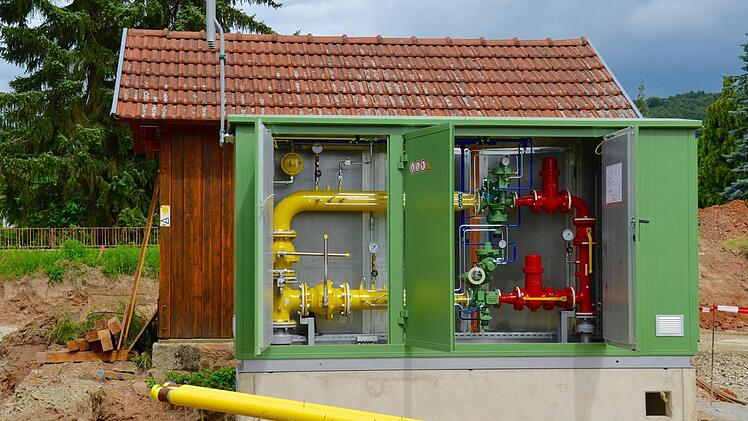 Das ist der neue Gasverteiler der Stadtwerke Bad Kissingen. Foto: Kathrin Kupka-Hahn