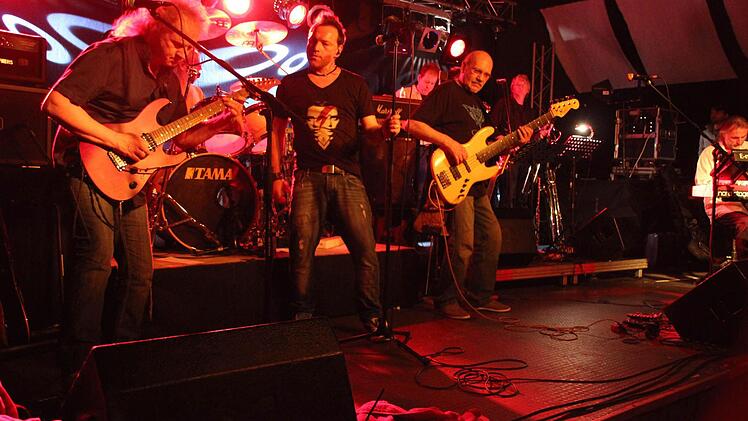 Immer Action auf der Bühne