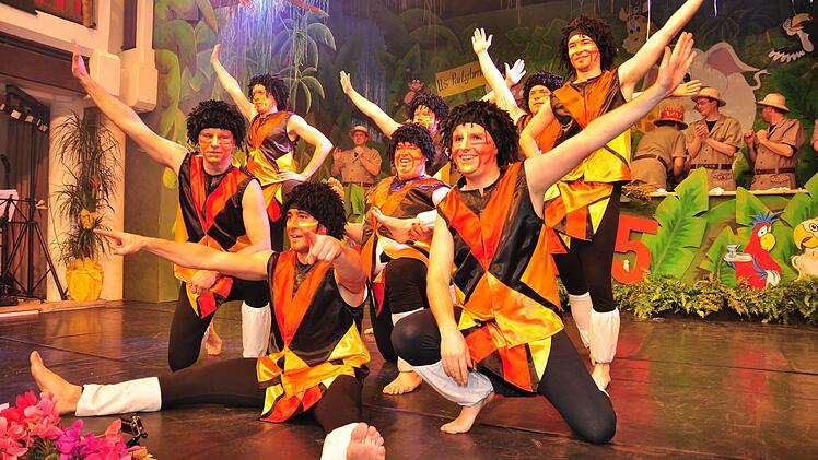 Das neue Männerballett "Spitzbuam"
