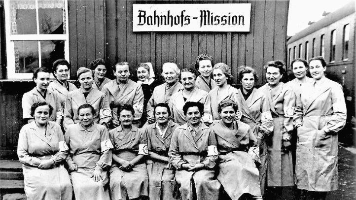 Die Damen von der Bahnhofsmission; das Bild stellte Siegfried Scheidig zur Verf&uuml;gung.