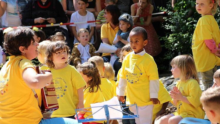 Pfarr- und Kindergartenfest in Münnerstadt. Foto: Heike Beudert