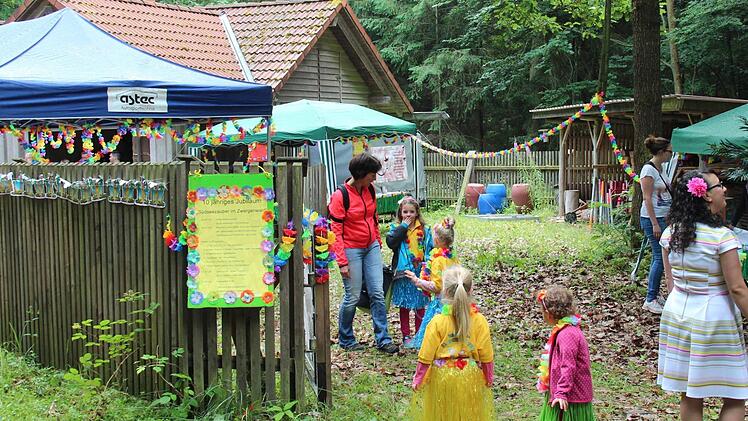 Impressionen aus dem Waldkindergarten  Foto: Johanna Blum