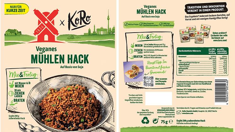 Verganes Hack bei Rewe und Edeka zurückgerufen