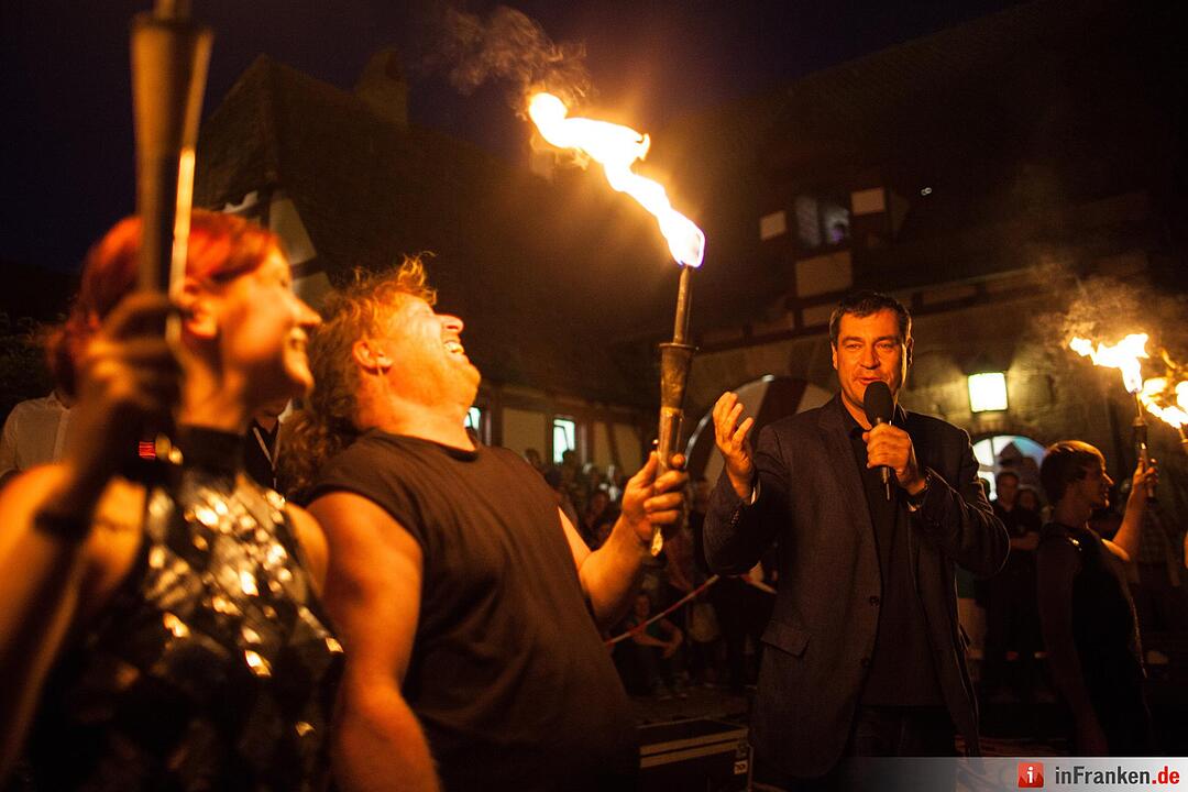 Erste Burgnacht auf der Kaiserburg