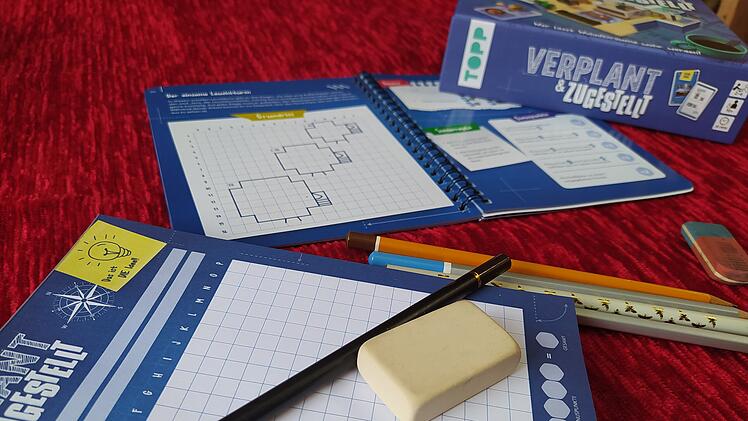 Verplant & zugestellt im Test - Flip-&-Write-Spiel um effektives Möbel-Platzieren