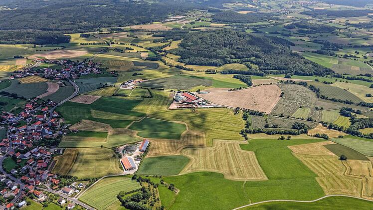 Aus der Luft: Breitenbach Foto: Klaus Leidorf/Bund Naturschutz