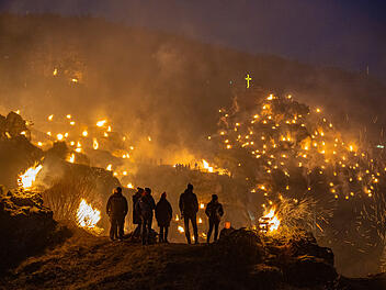 Lichterfest in Pottenstein 2025: So schön war das Feuerspektakel in der Fränkischen Schweiz