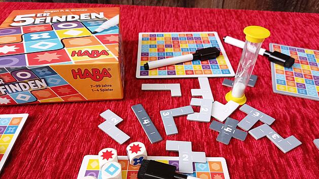 Spiele-Test: Würfelspiel "5er finden" von Haba