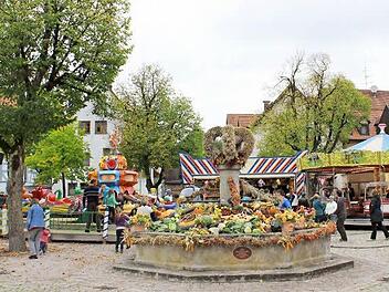 Die Heiligenstadter Kirchweih war herbstlich geschmückt. Fotos: fra-press