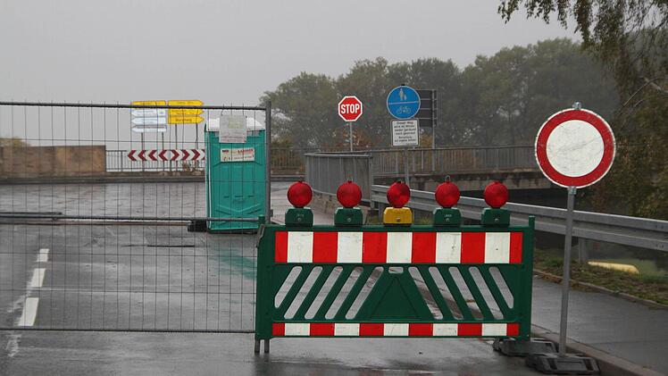 Noch bis Anfang November ist die Brücke über die Nordumgehung gesperrt. Foto: Alexander Hartmann