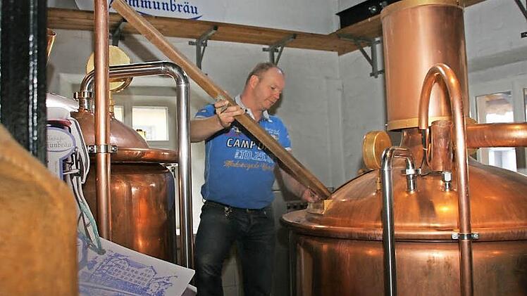Braumeister Alexander Matthes rückt in den Vorstand der Kulmbacher Kommunbräu auf und wird neben der technischen Betriebsleitung administrative Aufgaben und die Personalführung der Brauerei übernehmen.  Foto: Archiv