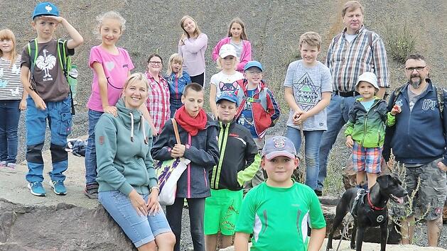 Die H&auml;lfte der Strecke ist geschafft, aber alle Kinder sind noch voller Tatendrang.  Foto: Ludwig Biener