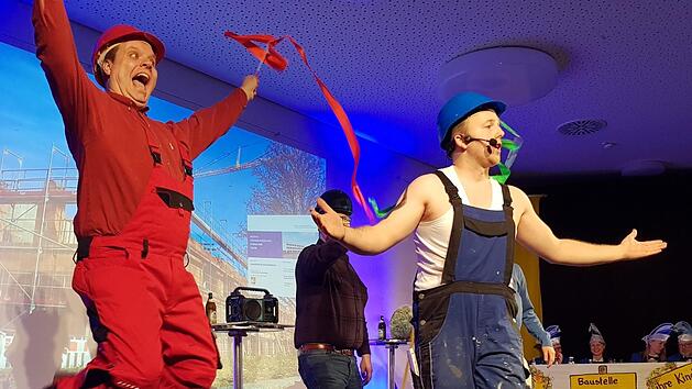 Die "Gipfelstürmer" treiben die Gaudi auf die Spitze.Eckehard Kiesewetter