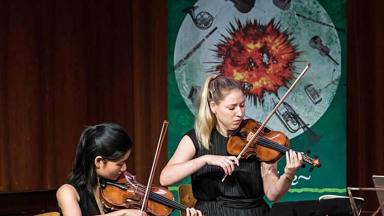 Ein beeindruckendes Coburg-Debüt gelang dem jungen Lazarus String Quartet beim Auftritt im Kongresshaus Rosengarten.Foto: Jochen Berger