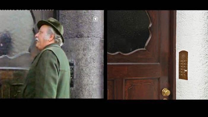 Links Serie, rechts heute: Aus "Der Wollpullover"Foto: Infa Film/Christian Bönisch