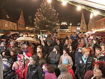 Gedr&auml;nge gibt es oft am Weihnachtsmarkt - das nutzen Taschendiebe gerne aus.  Foto: Archiv/Andreas Dorsch