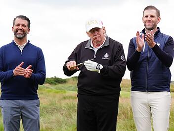 US-Pr&auml;sident Trump in Schottland