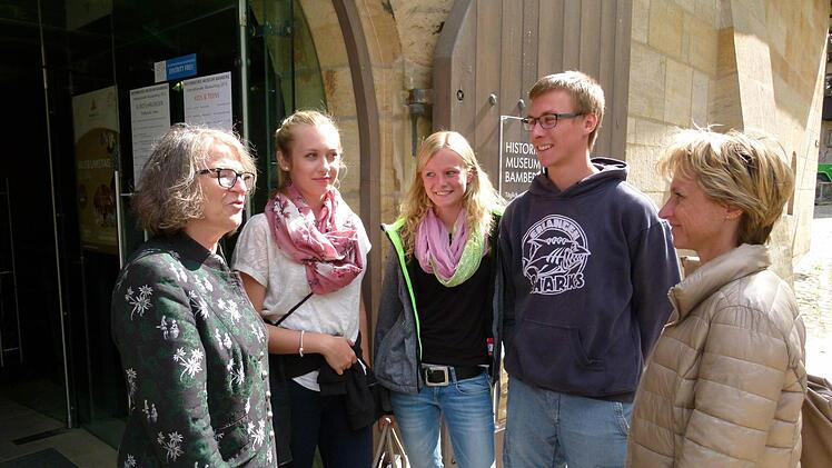 Museumschefin Regina Hanemann ließ es sich nicht nehmen, etliche Museumsbesucher persönlich zu begrüßen.