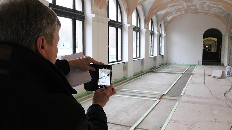 Eindrücke von den Bauarbeiten im Luitpoldbad. Foto: Ralf Ruppert