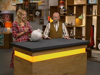 Ein vermeintlich unscheinbarer Tonkrug verbarg bei "Bares f&uuml;r Rares" Sportgeschichte.