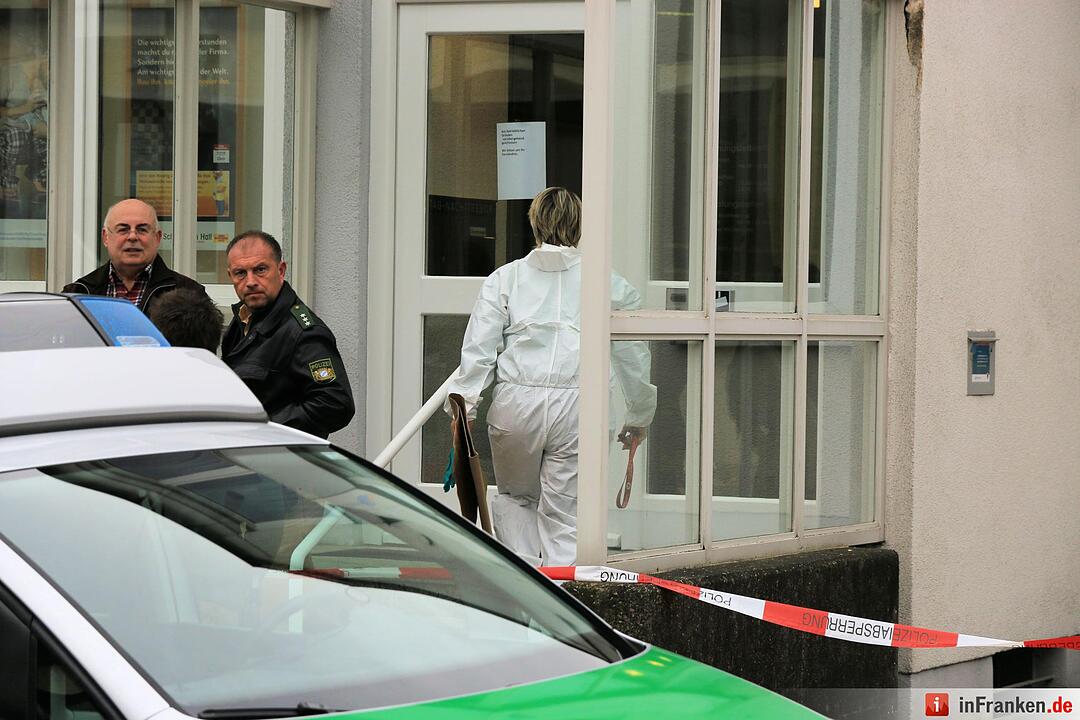 Banküberfall in Hausen bei Forchheim