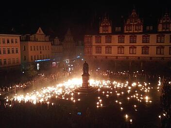 Ein ruhiges Wochenende gab es in Coburg trotz Convent f&uuml;r die Polizei. Foto: privat