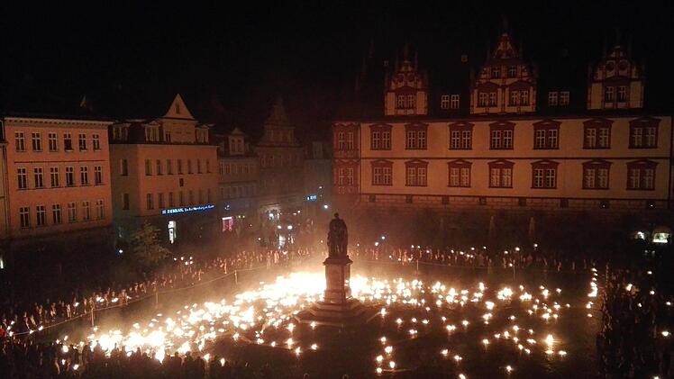 Ein ruhiges Wochenende gab es in Coburg trotz Convent f&uuml;r die Polizei. Foto: privat