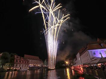 Sandkerwa 2019: das Abschlussfeuerwerk