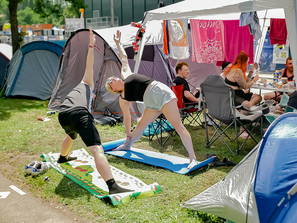 Die coolsten Bilder vom Samstag bei Rock im Park - Camping Teil 2