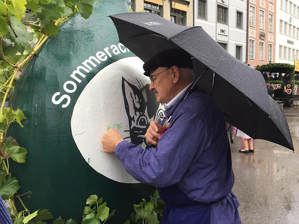 Wiesn-einzug der Winzer