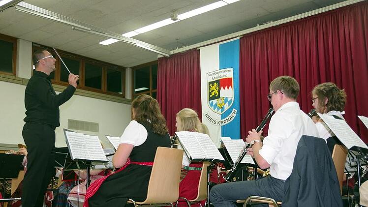 Das Kreisauswahlorchester Kronach meisterte das anspruchsvolle Programm mit Bravour.