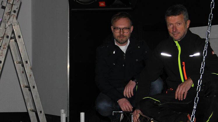 Christian Martin (links) und Tilo Hopf wollen im Frankenwald ein zusätzliches kulturelles Angebot schaffen.
