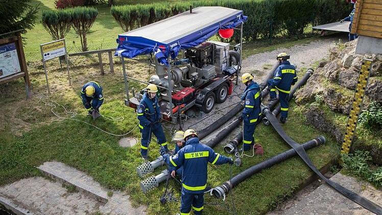 250 Einsatzkräfte waren im Einsatz. Foto: KFV Forchheim